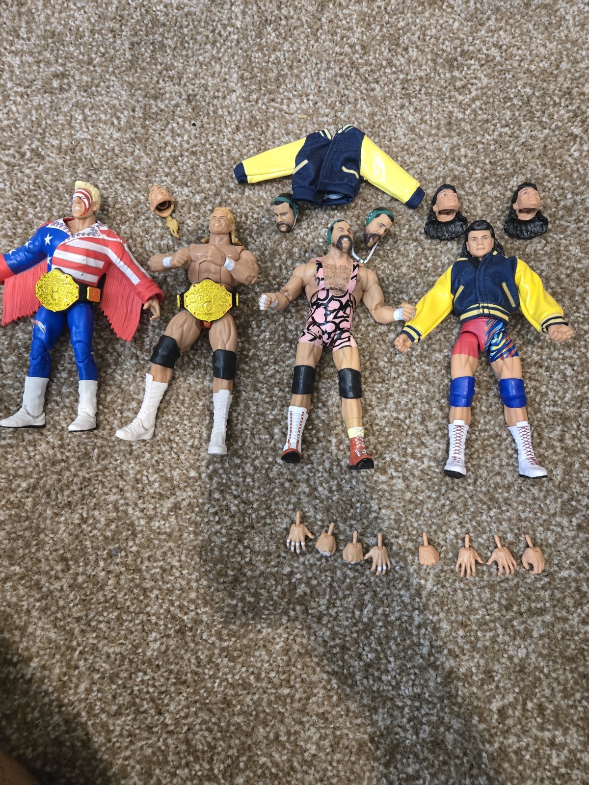 WCW WWE MATTEL ULTIMATE EDITION Rick Scott Steiner Brothers Sting Lex Luger WCW WWE MATTEL ULTIMATE EDITION Rick Scott Steiner Brothers Sting Lex Luger