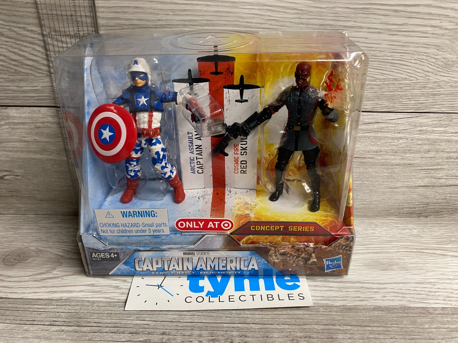 MARVEL - CAPTAIN AMERICA  & RED SKULL - CONCEPT SERIES - TARGET EXCLUSIVE