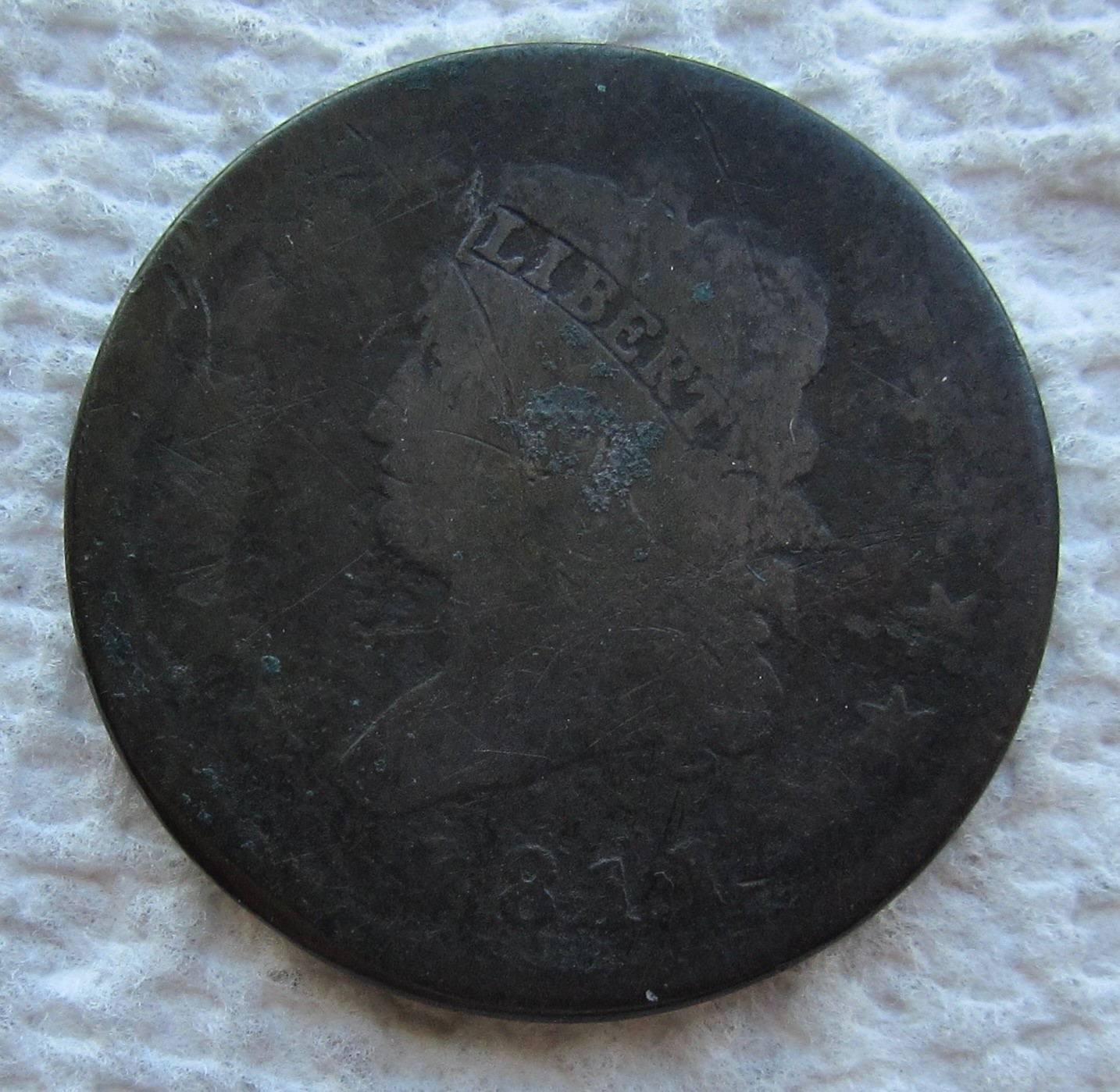 1811 Classic Head Copper Large Cent Rare Key Date Type Coin Full Date Corroded 1811 Classic Head Copper Large Cent Rare Key Date Type Coin Full Date Corroded