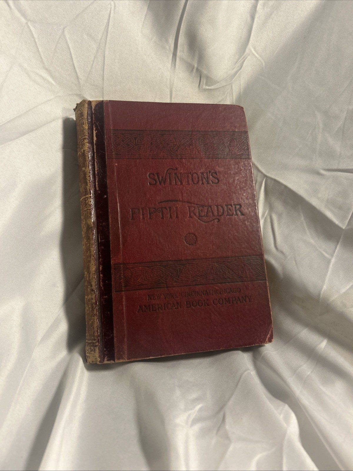 1883 Swinton\'s Fifth Reader and Speaker American Book Comoany HC Antique 1883 Swinton\'s Fifth Reader and Speaker American Book Comoany HC Antique