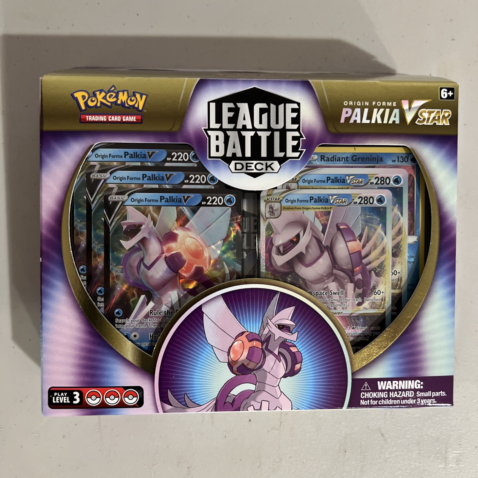 Pokémon TCG: Origin Forme Palkia VSTAR League Battle Deck Box (29085236) Pokémon TCG: Origin Forme Palkia VSTAR League Battle Deck Box (29085236)