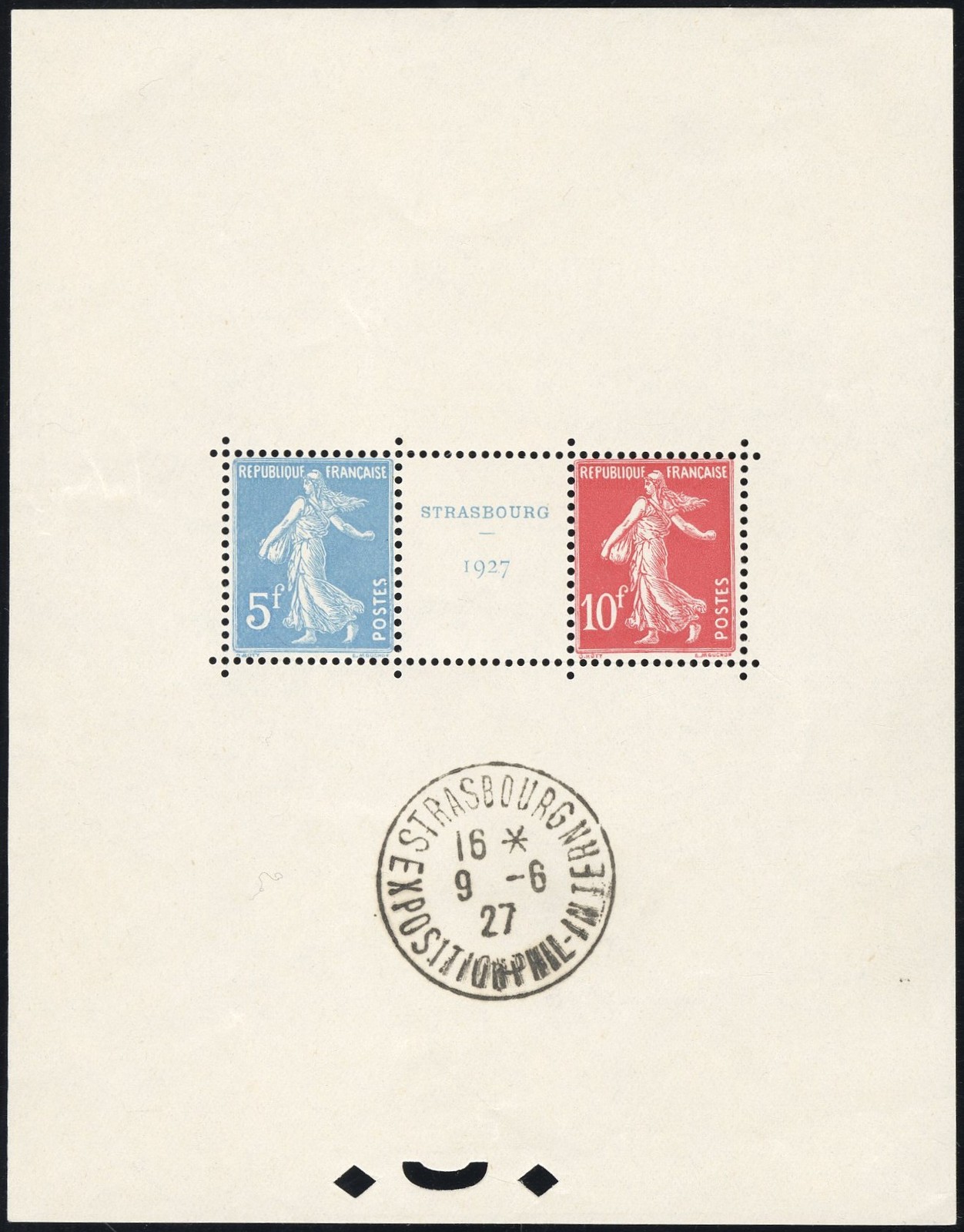 France Stamps # 241 Used Superb Souvenir Sheet Scott Value $1,000.00 France Stamps # 241 Used Superb Souvenir Sheet Scott Value $1,000.00