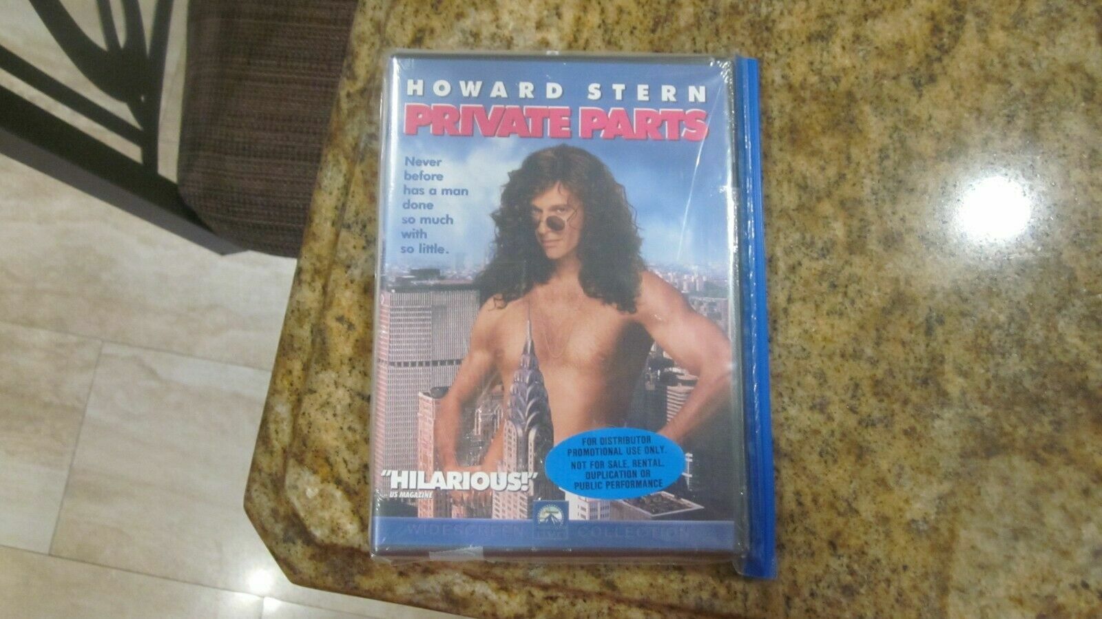 HOWARD STERN FACTORY SEALED DVD SCREENER (SUPER RARE) FACTORY SEALED-