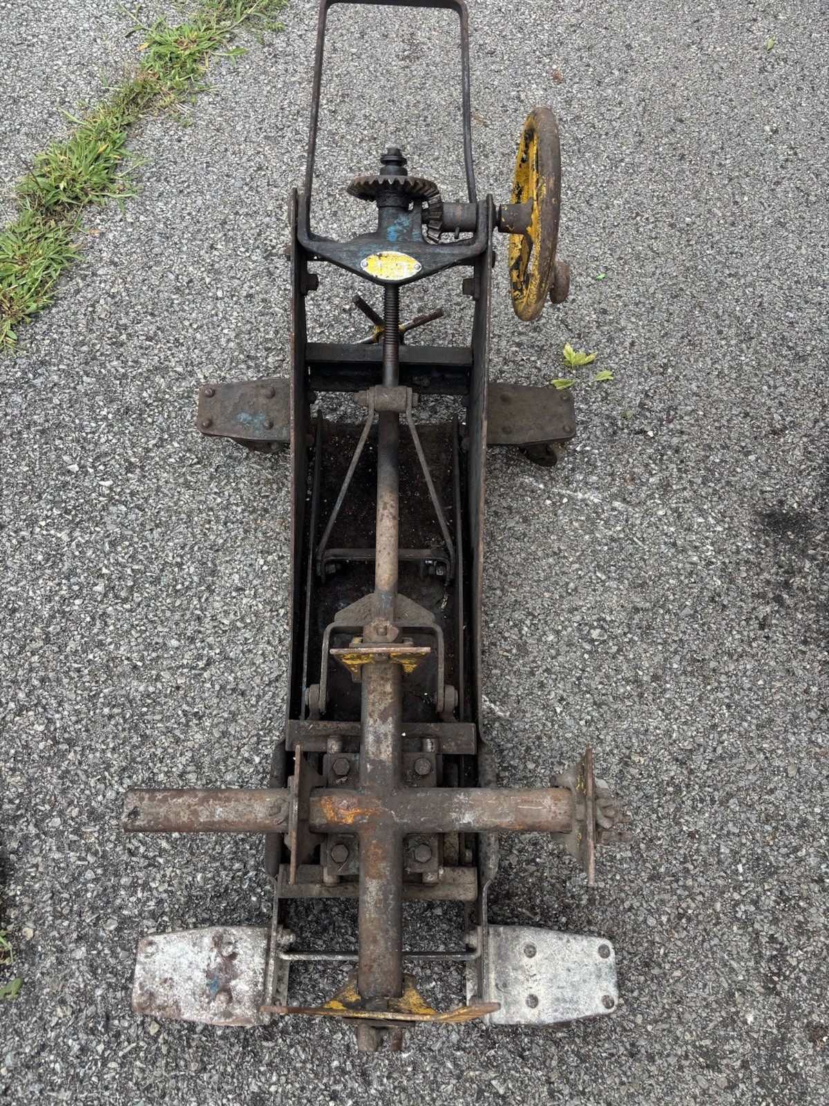 Vintage Walker Automotive Transmission Jack Heavy Duty Manual Shop Garage Vintage Walker Automotive Transmission Jack Heavy Duty Manual Shop Garage