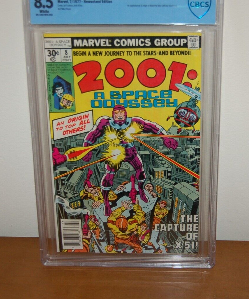 2001: A Space Odyssey #8 CGC 8.5 Marvel 1977 1st Machine Man CBCS 8.5 Not CGC 2001: A Space Odyssey #8 CGC 8.5 Marvel 1977 1st Machine Man CBCS 8.5 Not CGC
