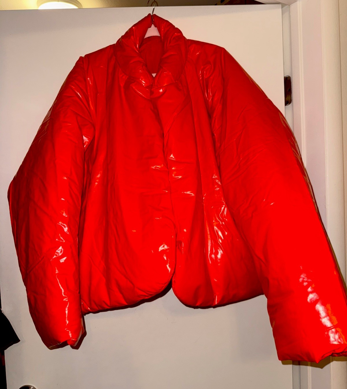 YEEZY YZY x GAP Round Jacket Red - Size Large YEEZY YZY x GAP Round Jacket Red - Size Large