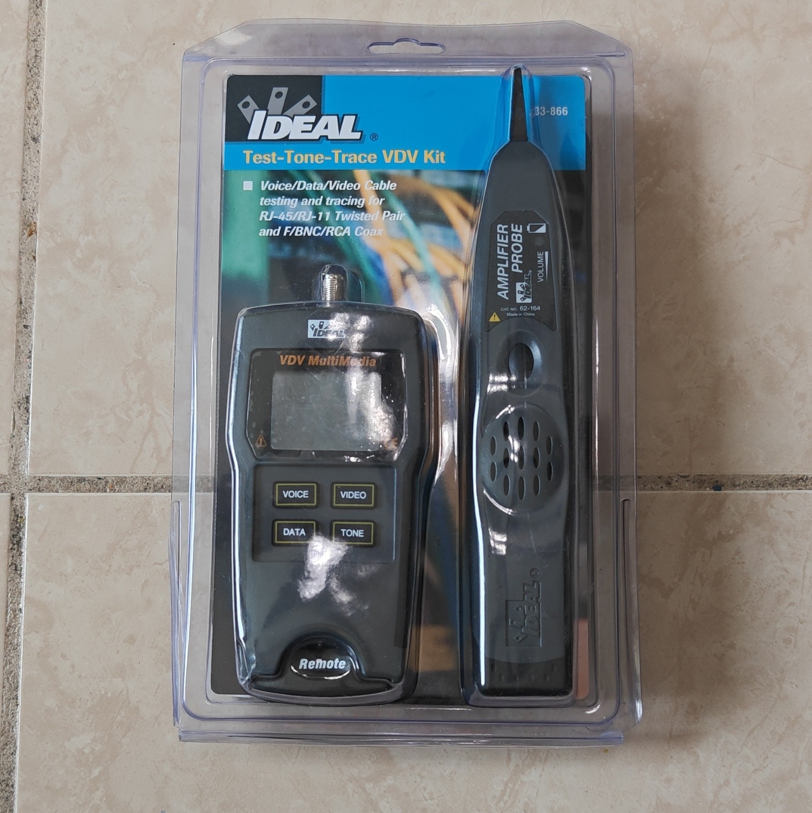 IDEAL Industries  Test Tone Trace VDV Kit UNUSED 
