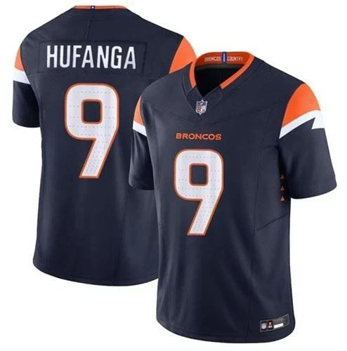 NWT Men's Broncos #9 Talanoa Hufanga All Stitched Limited Player Jersey S-3XL== NWT Men's Broncos #9 Talanoa Hufanga All Stitched Limited Player Jersey S-3XL==