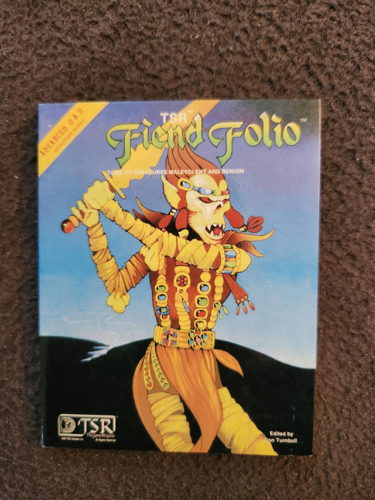 Advanced D&D Fiend Folio Mini 3-Inch x 4-inch Excellent Condition-Very Nice Advanced D&D Fiend Folio Mini 3-Inch x 4-inch Excellent Condition-Very Nice