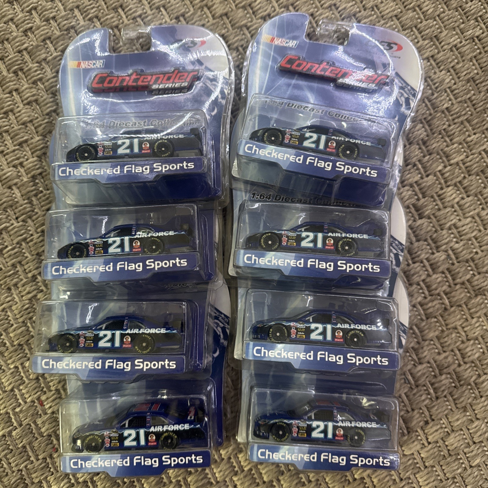 2008 #21 Jon Wood Bill Elliott US Air Force COT 1/64 CFS Contender NASCAR 2008 #21 Jon Wood Bill Elliott US Air Force COT 1/64 CFS Contender NASCAR