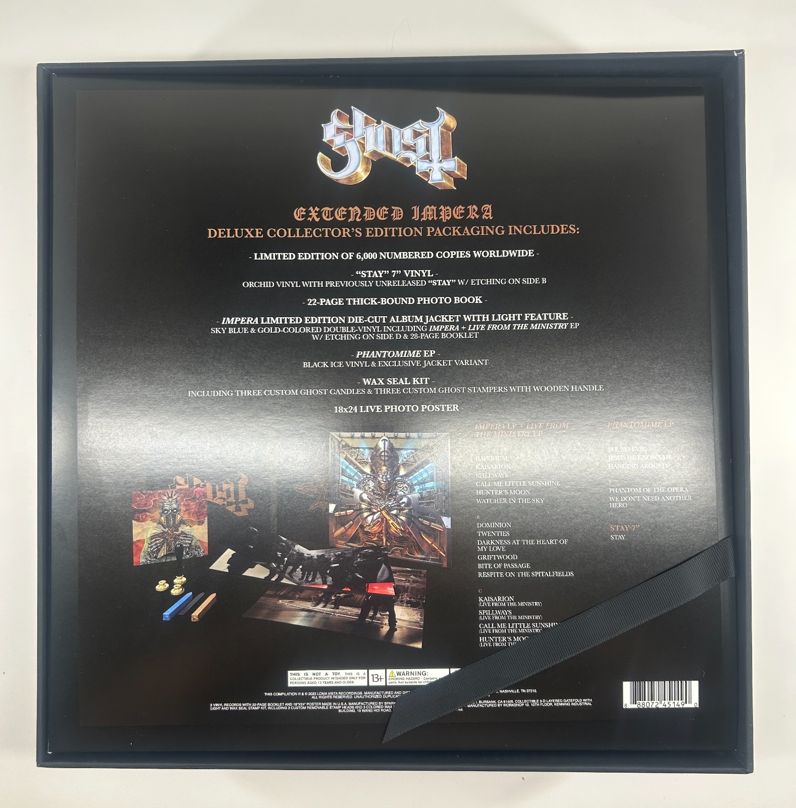 Ghost Extended Impera Deluxe Vinyl Box Set US Loma Vista Mint Unplayed