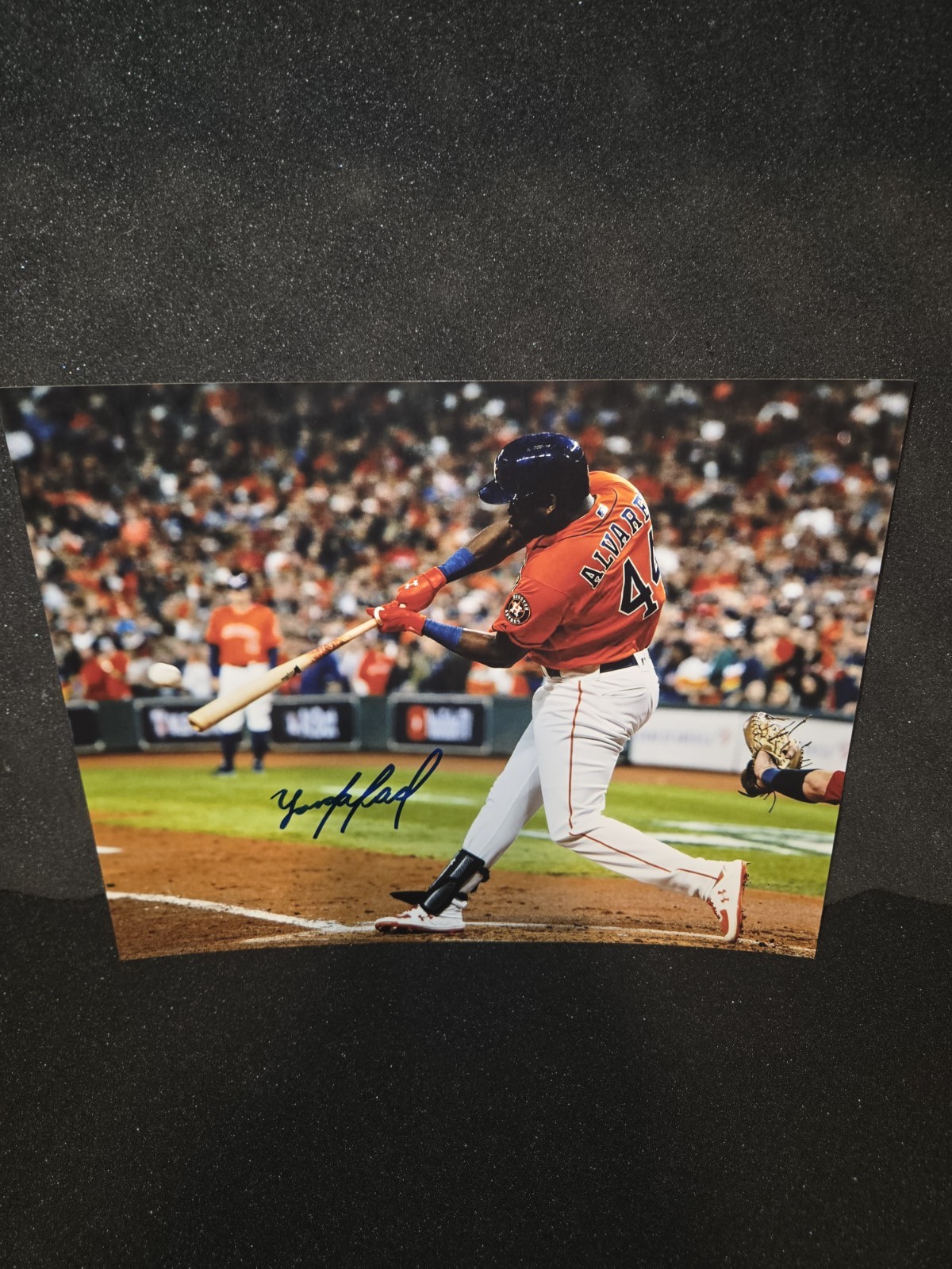 Yordan Alvarez Autographed Houston Astros 8x10 Photo & COA Yordan Alvarez Autographed Houston Astros 8x10 Photo & COA