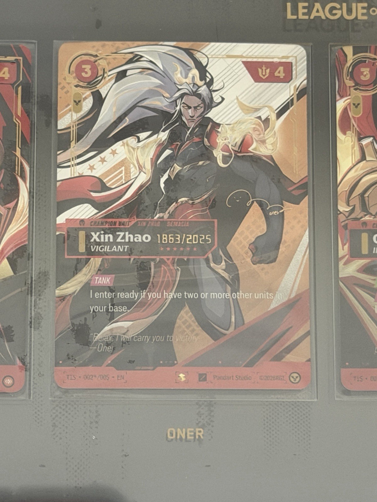 Riftbound x T1 2025 worlds champion signature edition - ONER 1863/2025 ENGLISH Riftbound x T1 2025 worlds champion signature edition - ONER 1863/2025 ENGLISH