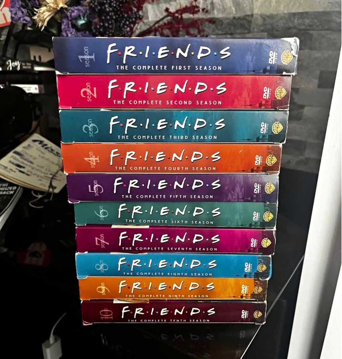 Friends: The Complete Seasons 1-10 DVD TV Series Jennifer Aniston, Courteney Cox Friends: The Complete Seasons 1-10 DVD TV Series Jennifer Aniston, Courteney Cox