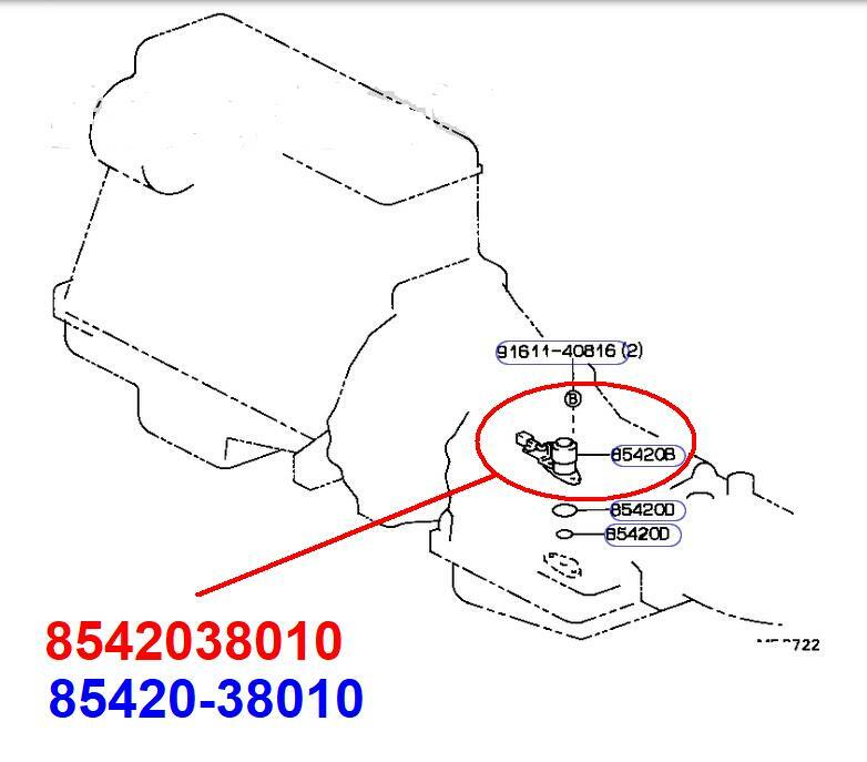 New Overdrive Solenoid Toyota Pickup , VAN ,Truck over drive,Auto Transmission