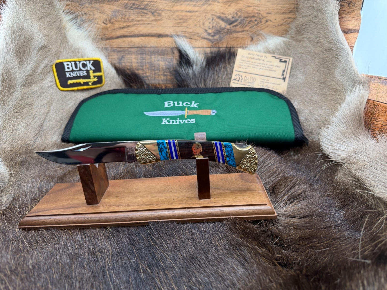 Buck David Yellowhorse Vintage 112 Custom \