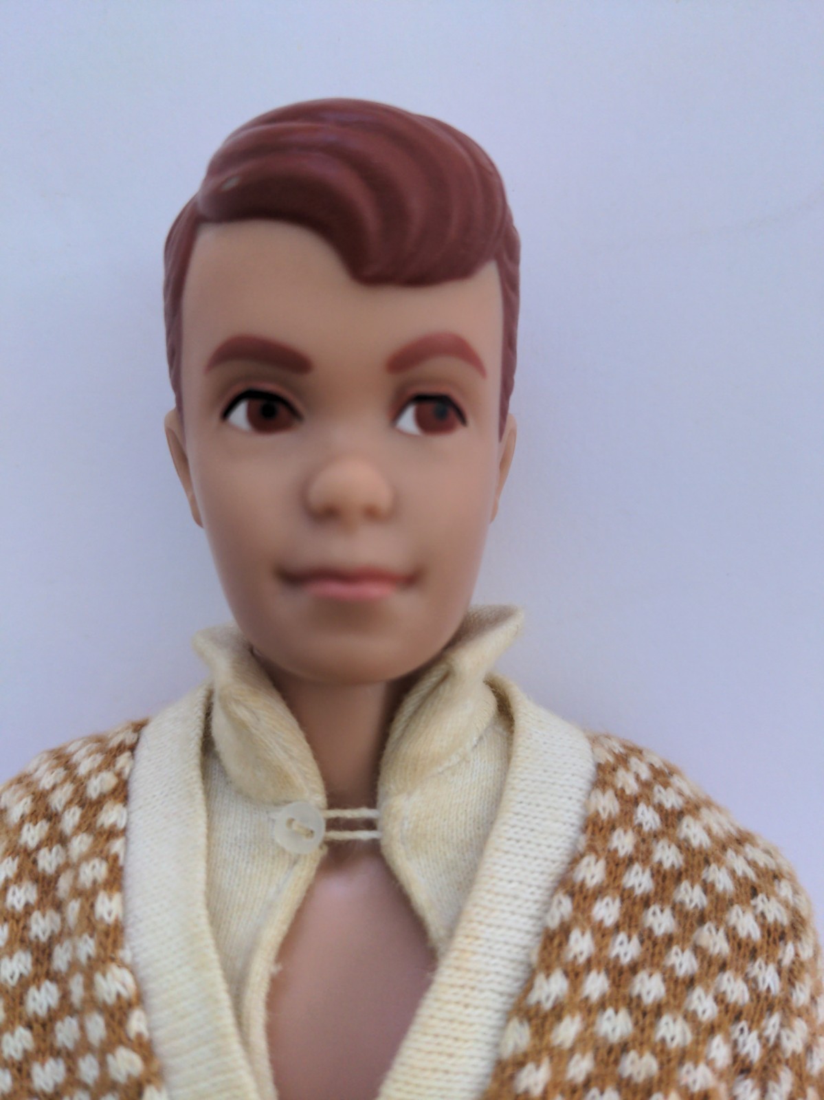 Vintage 1964 Allan Doll #1000 Straight Legs Mattel Wearing Fraternity Meeting Vintage 1964 Allan Doll #1000 Straight Legs Mattel Wearing Fraternity Meeting