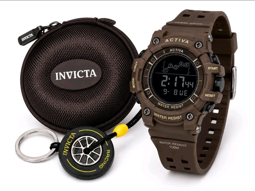 Set Activa Rally Edition X Invicta - Men’s Digital Watch 50mm Set Activa Rally Edition X Invicta - Men’s Digital Watch 50mm