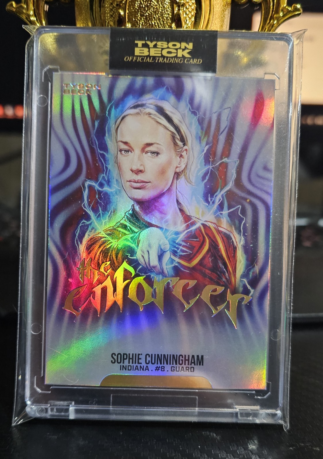 2026 Tyson Beck The Enforcer Sophie Cunningham Limited 09/30 Numbered Card 2026 Tyson Beck The Enforcer Sophie Cunningham Limited 09/30 Numbered Card