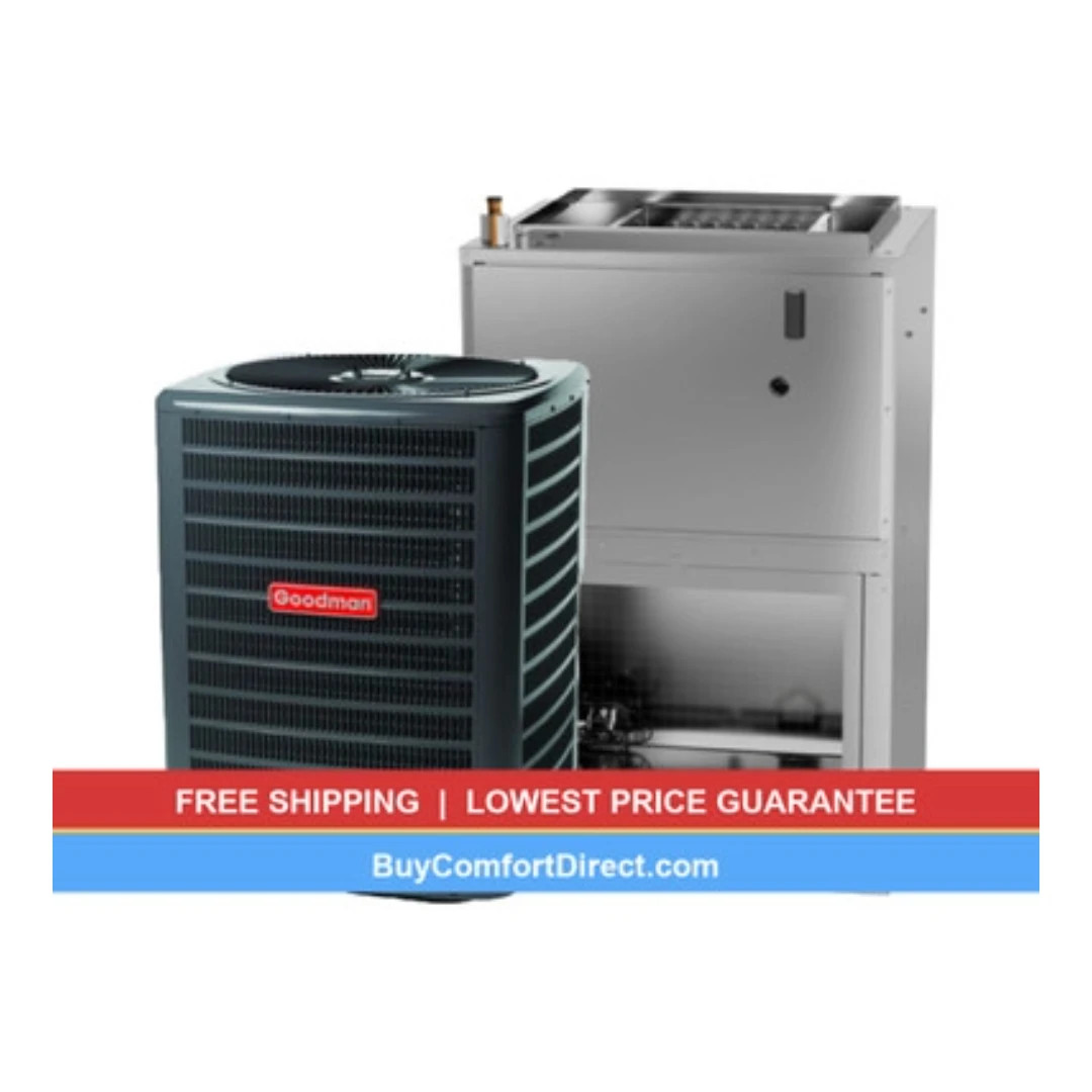 Goodman 2.5 Ton 15.2 SEER2 AC System with Air Handler Wall-Mount GLXS5BA3010