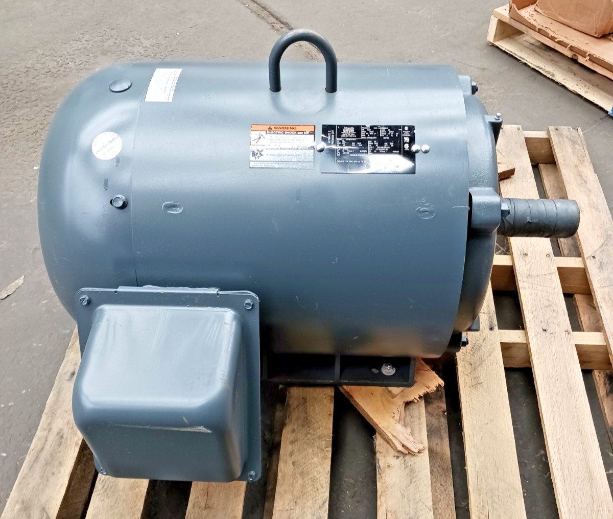 New Lincoln 75 HP AC Electric Motor 365T Frame 230/460 Vac 1780 Rpm TEFC