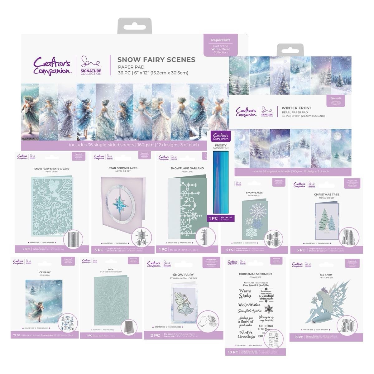 Crafter\'s Companion Sara Signature Winter Frost Collection