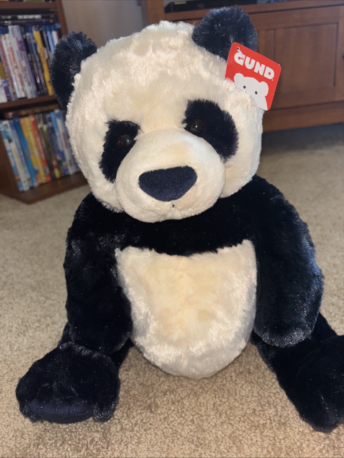 New NWT Gund Zi-Bo Panda Bear 320707 Plush Stuffed Zoo Animal Toy w/ Tag 12 Inch