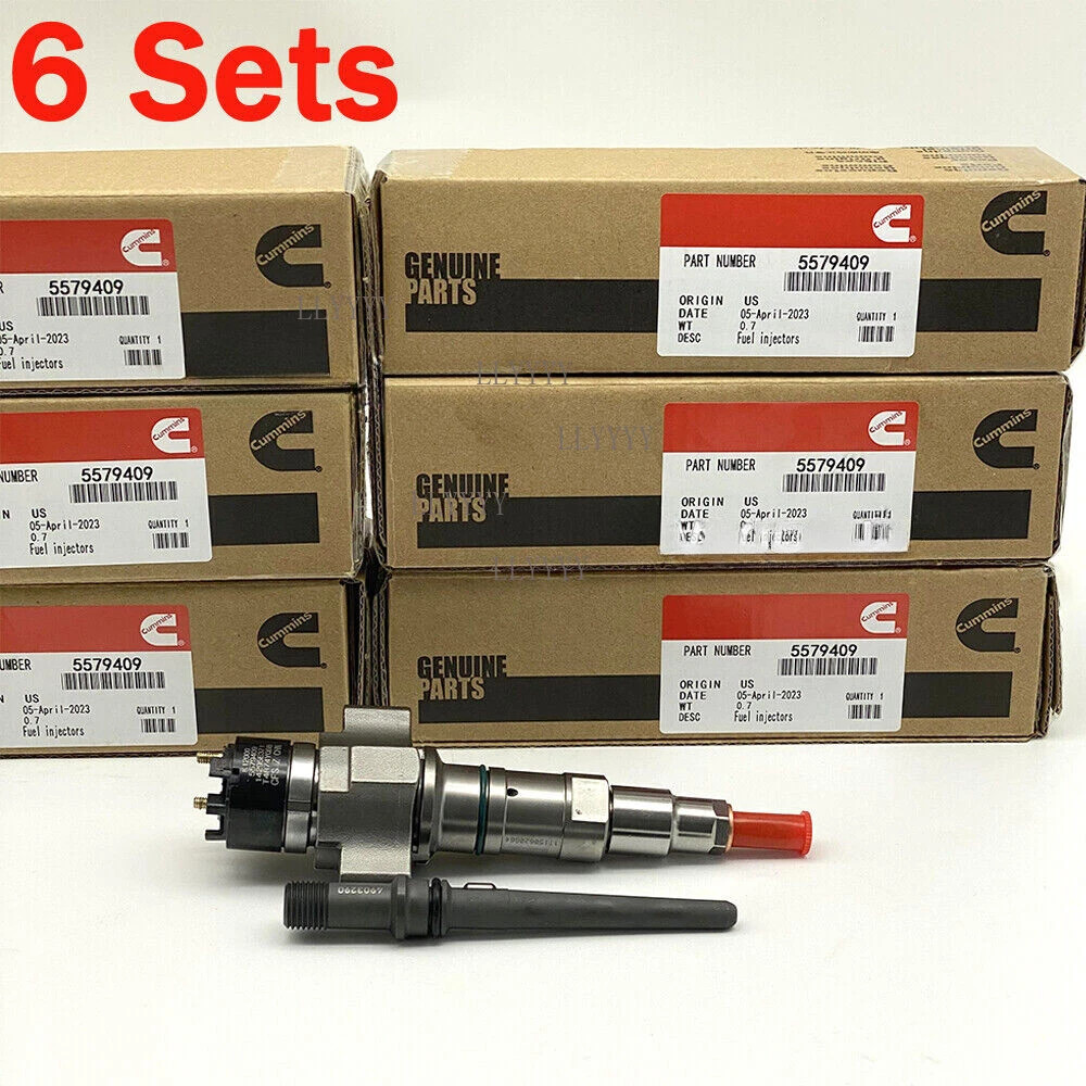 5579409px Cummins Fuel Injector Kit New OEM Genuine Parts Set Of 6