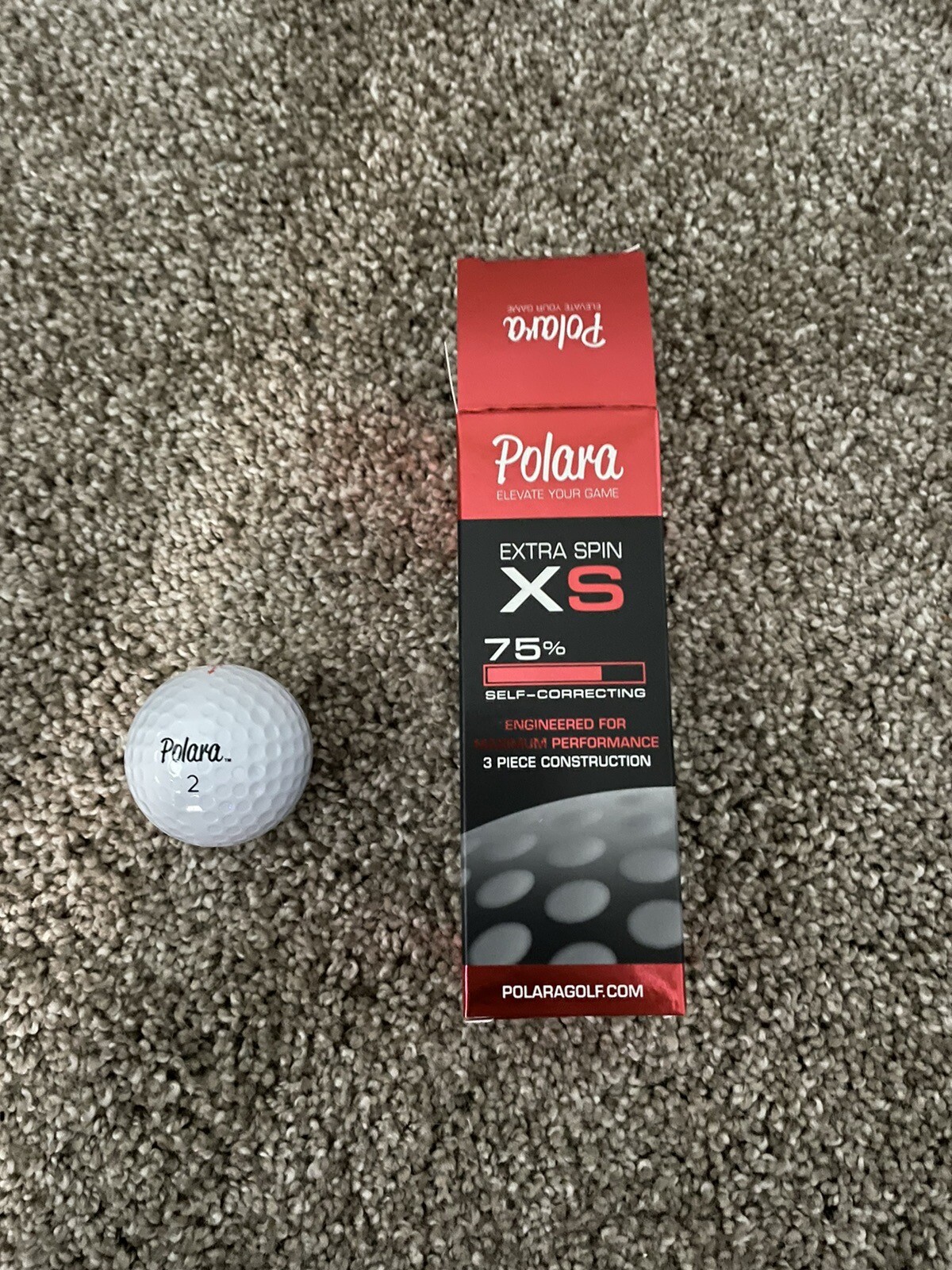 Polara XS Extra Spin 75% Self Correcting #2 Sleeve Of 3 Polara XS Extra Spin 75% Self Correcting #2 Sleeve Of 3