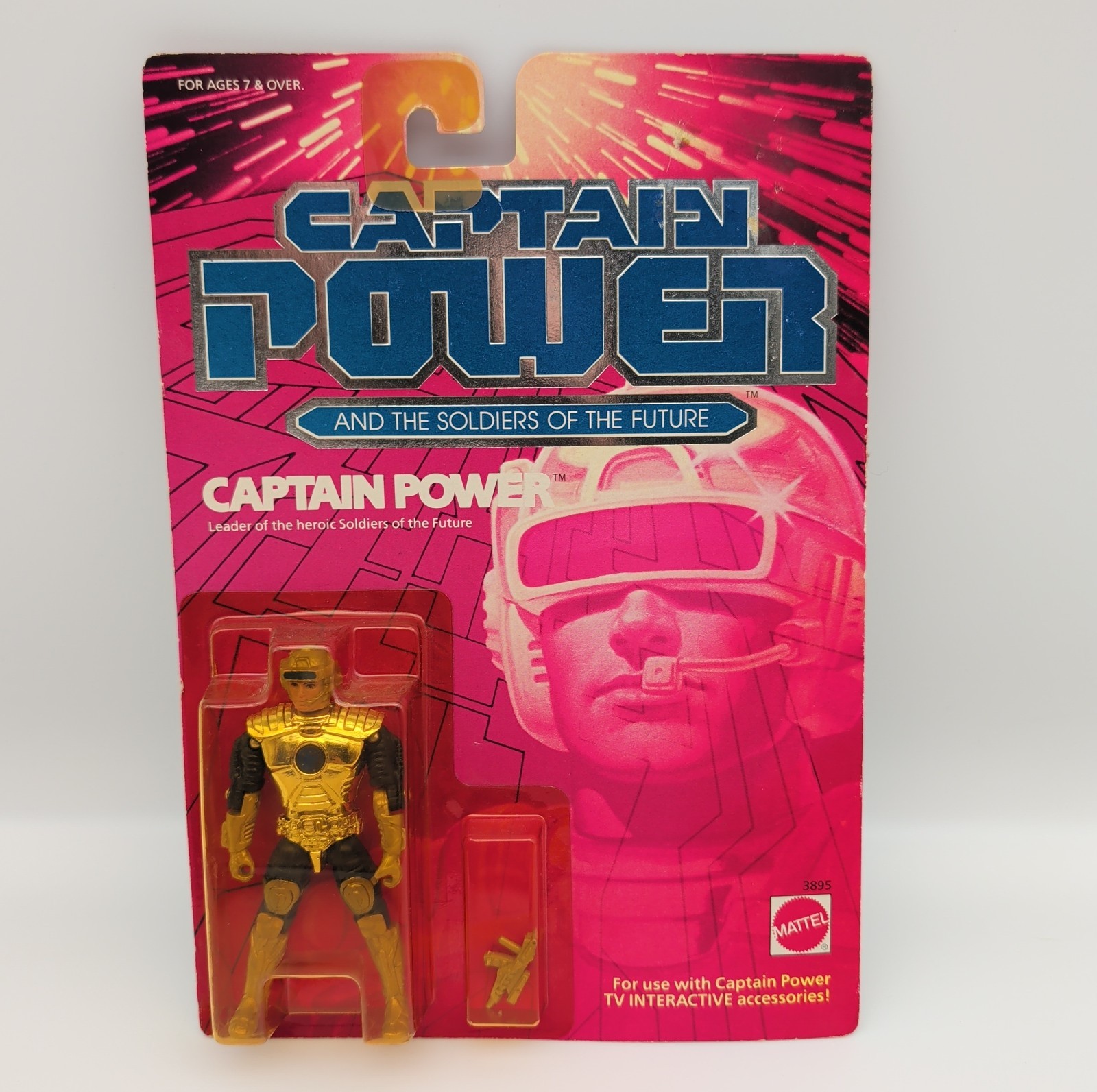 Vintage Mattel Captain Power CAPTAIN POWER Figure 1987 MOC Excellent Condition Vintage Mattel Captain Power CAPTAIN POWER Figure 1987 MOC Excellent Condition
