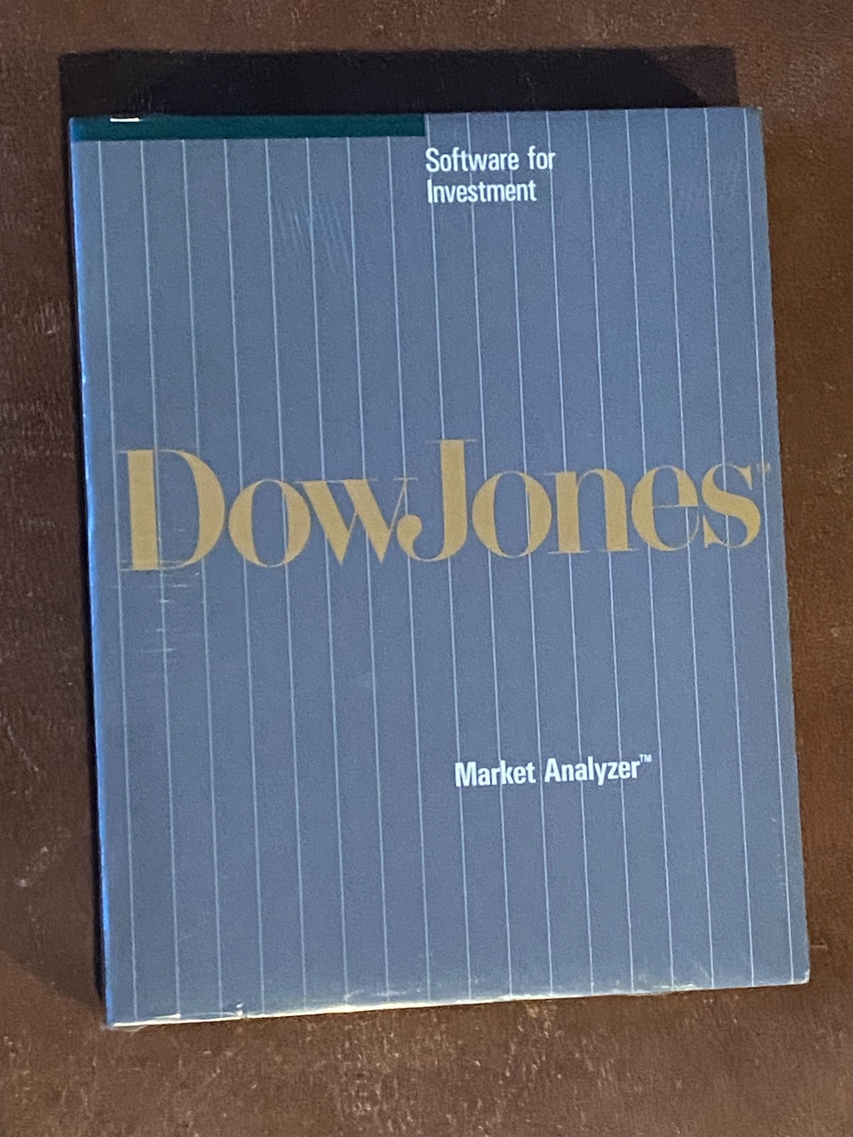 Dow Jones Market Analyzer Vintage Software - Macintosh - Factory Sealed Dow Jones Market Analyzer Vintage Software - Macintosh - Factory Sealed