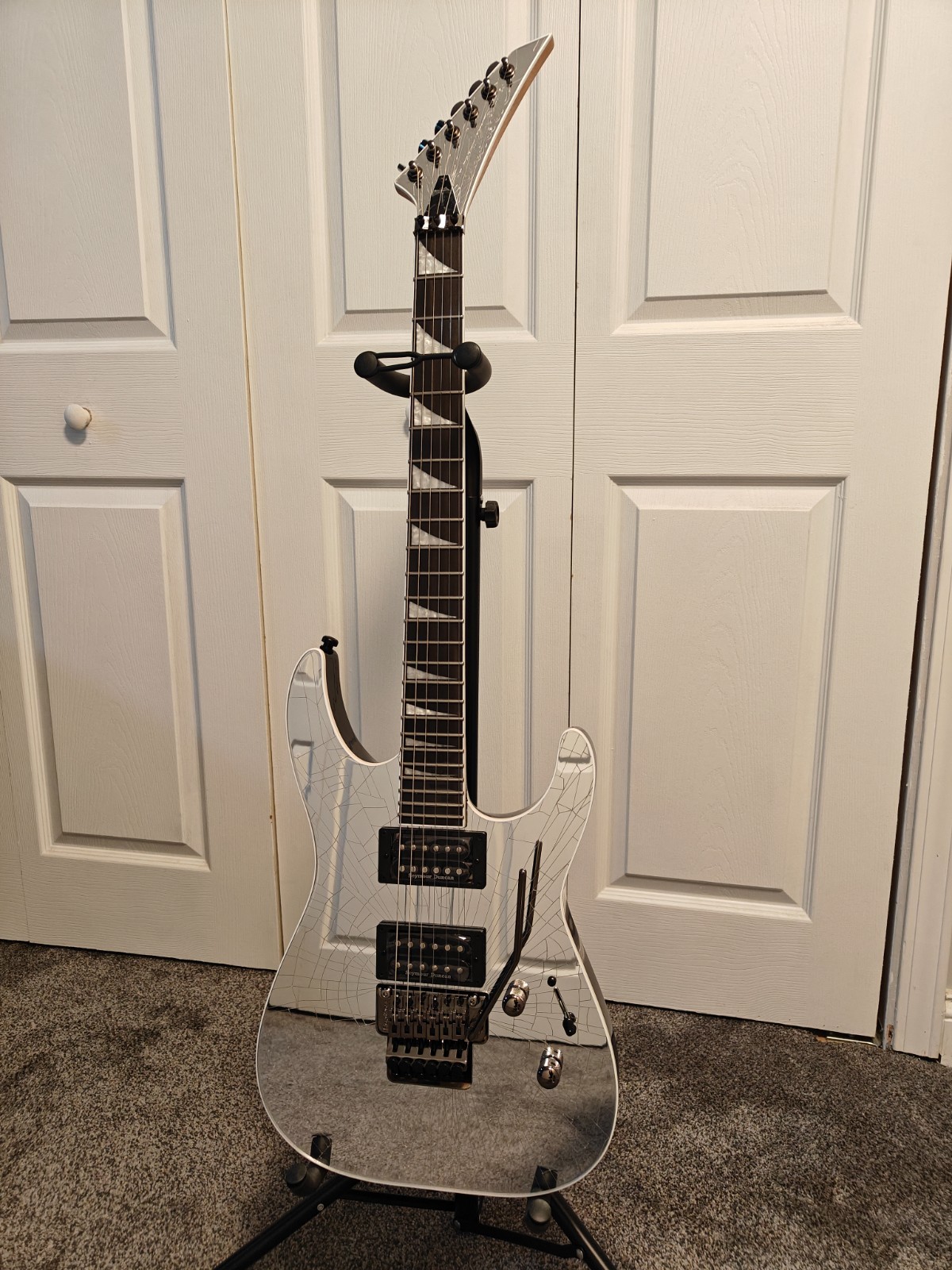 Jackson Pro Plus Series Soloist SL2, Shattered Mirror, w/Gig bag, Mint condition