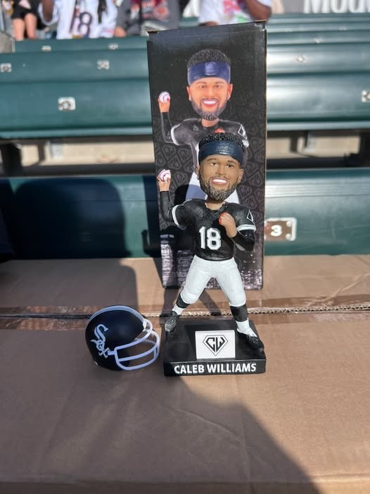 Chicago Bears Caleb Williams Bobblehead White Sox Special Ticket Giveaway 9/6/26
