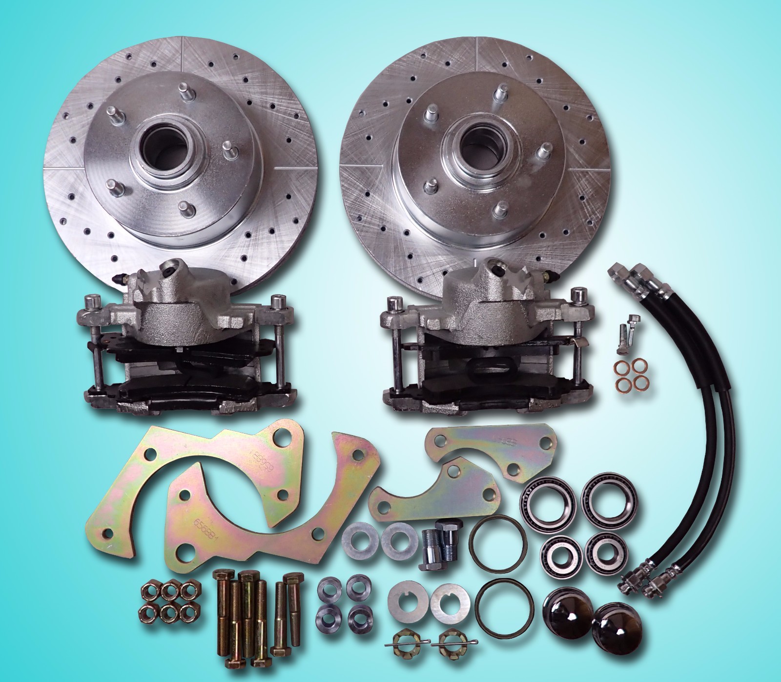 1965 1966 1967 1968 Chevrolet Fullsize car impala front disc brake conversion 