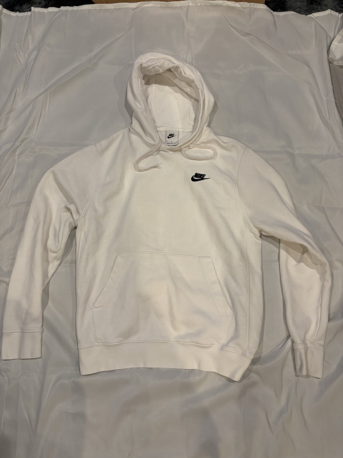Nike Sportswear Club White Hoodie Nike Sportswear Club White Hoodie