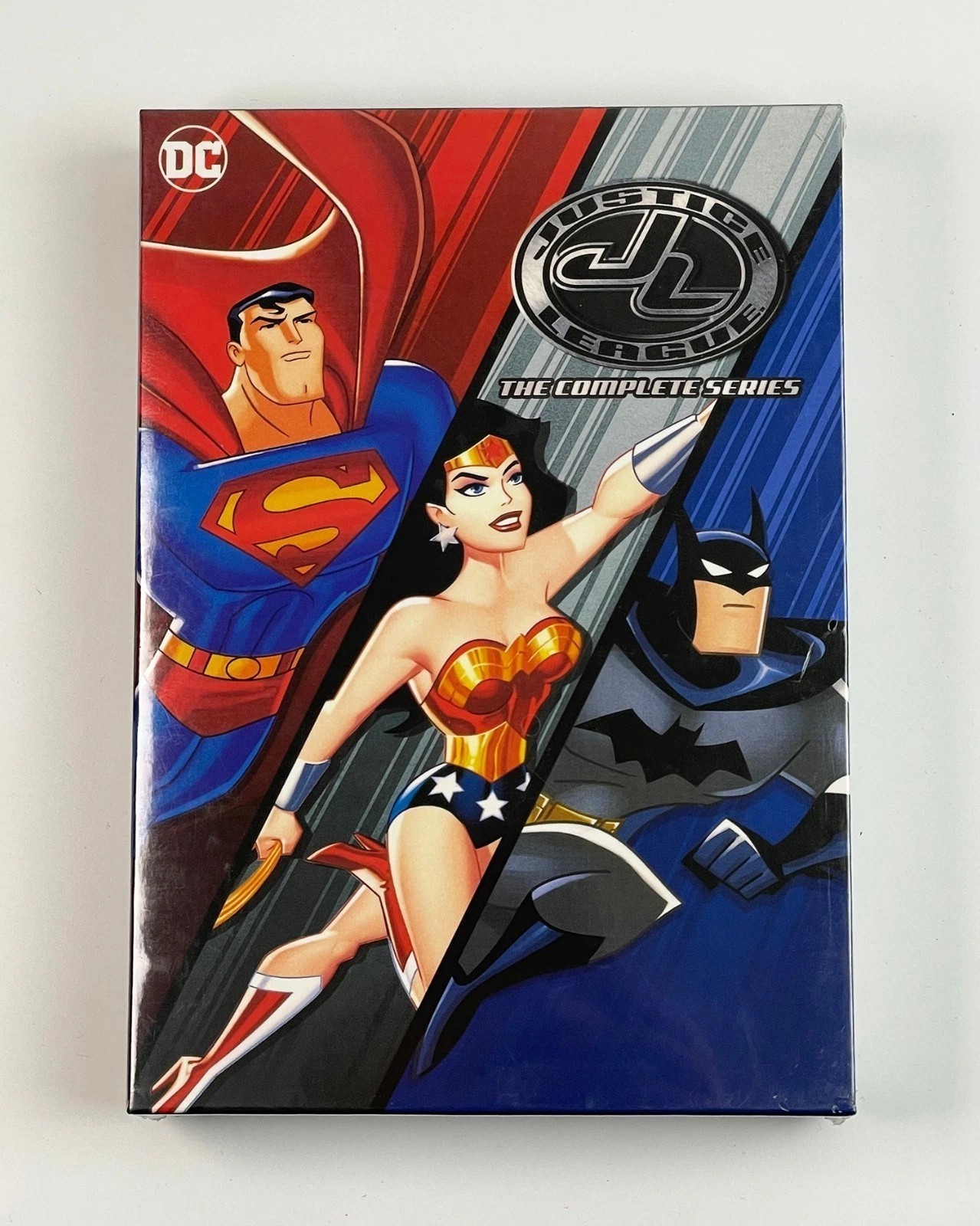 Justice League The Complete Series (DVD, 10-Disc, Box Set) Justice League The Complete Series (DVD, 10-Disc, Box Set)