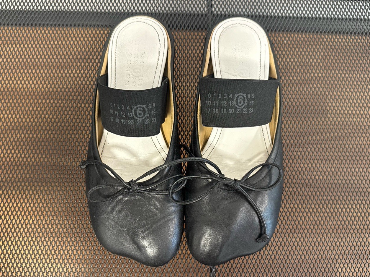 MM6 by Maison Margiela Anatomical Numeric Ballet Flat MM6 by Maison Margiela Anatomical Numeric Ballet Flat