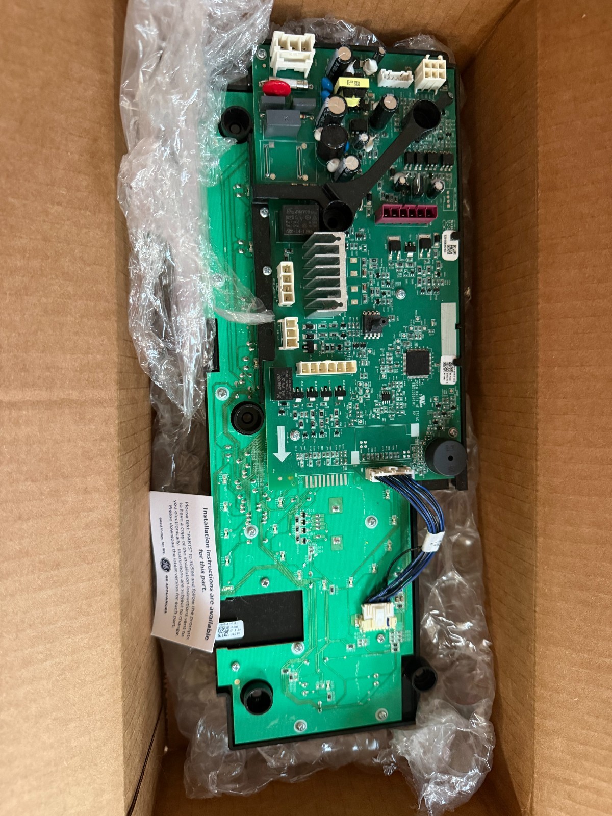 GE 290D1508P001 Washer User Interface Control Board Console Assembly OEM