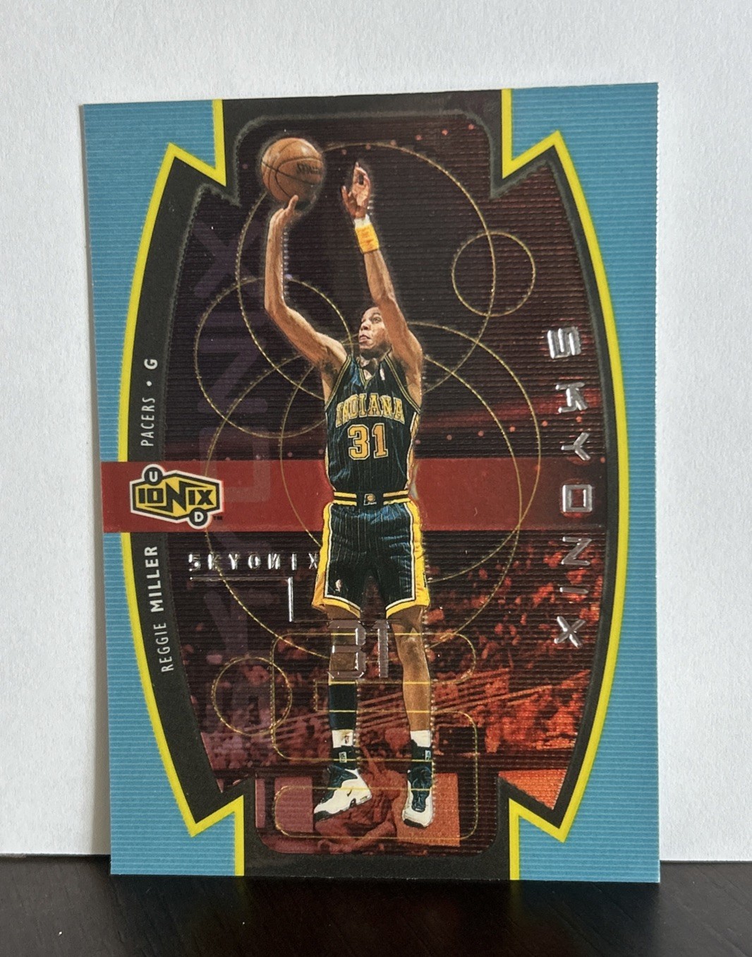 1998-99 Upper Deck Ionix - Skyonix Reggie Miller #S9