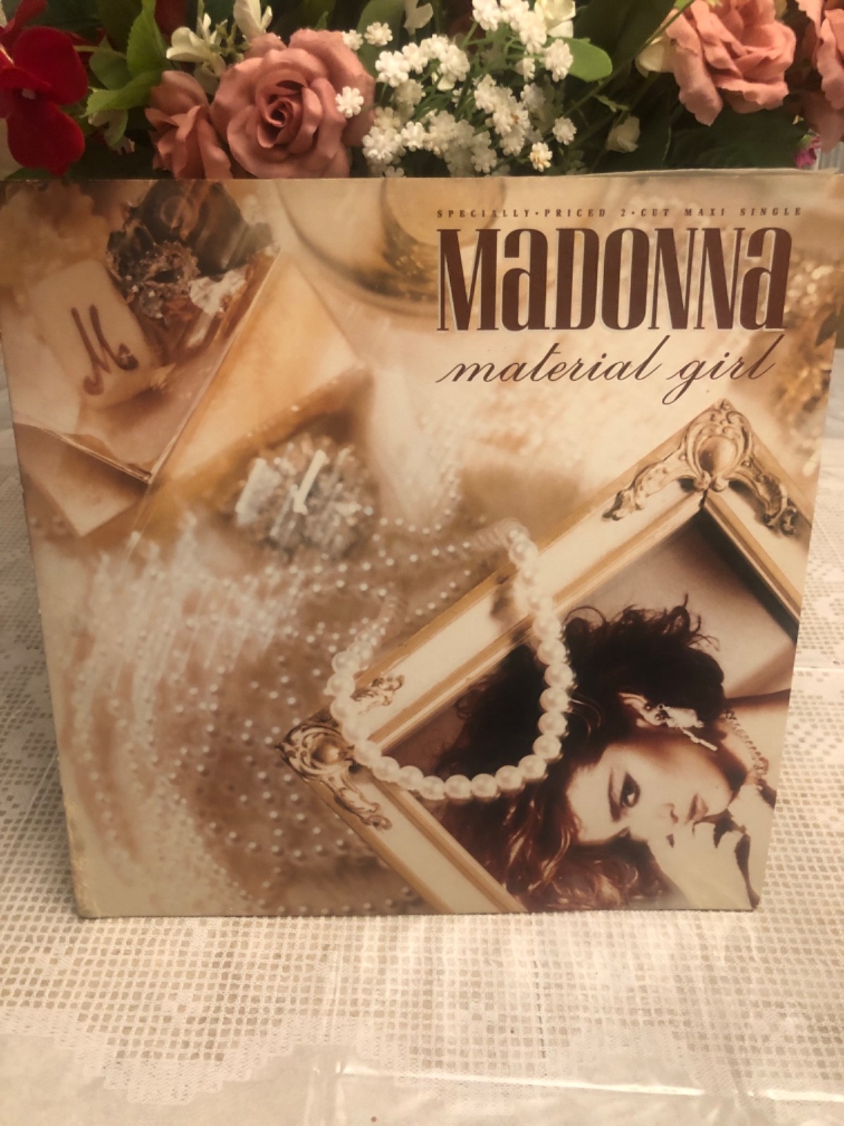 Madonna Material Girl Maxi Single Vinyl Madonna Material Girl Maxi Single Vinyl