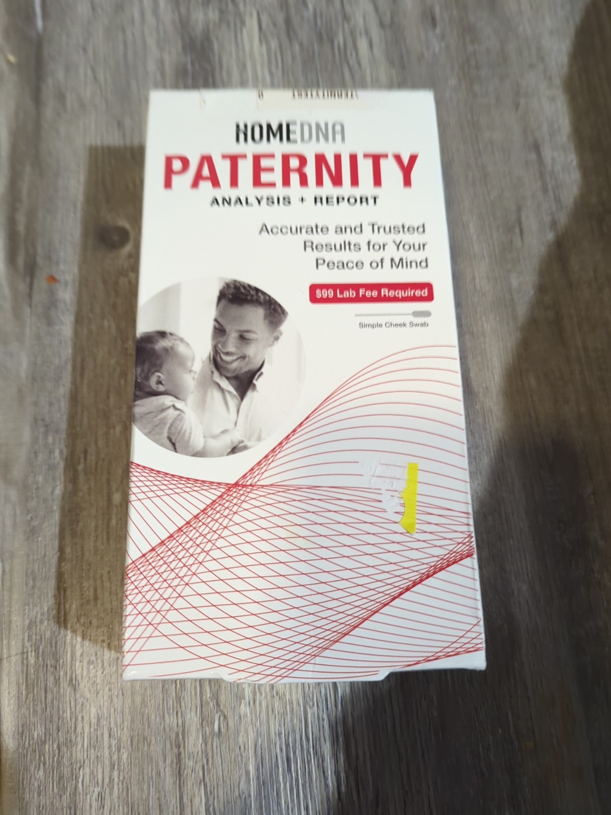 HomeDNA PATERNITY Test Analysis + Report, Accuracy Guaranteed, SEALED HomeDNA PATERNITY Test Analysis + Report, Accuracy Guaranteed, SEALED