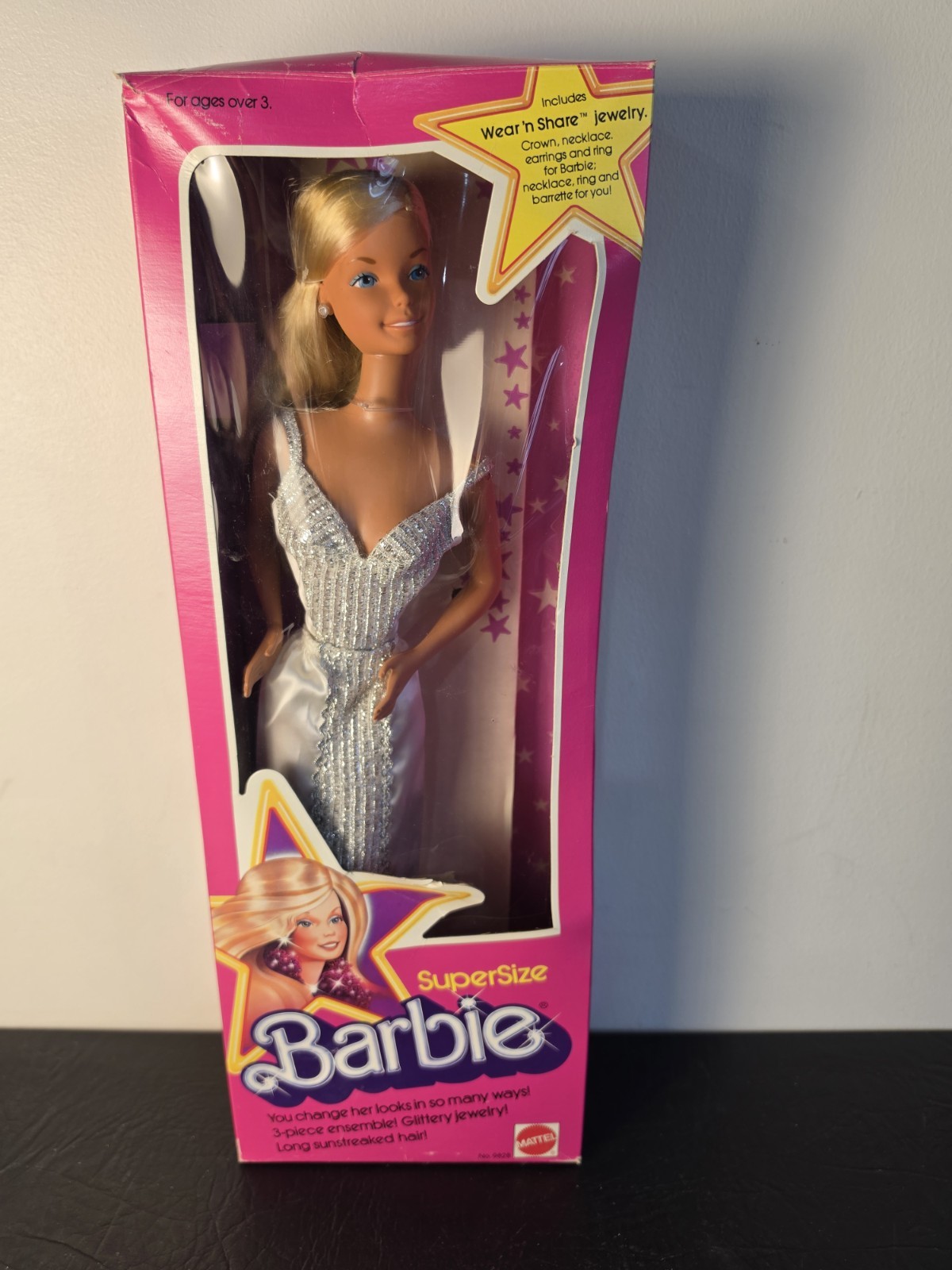 Vintage 1976 Mattel SuperSize Barbie 9828 Vintage 1976 Mattel SuperSize Barbie 9828