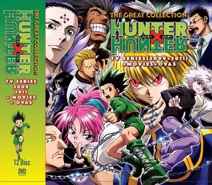 Hunter x Hunter Complete Collection Series Boxset DVD [English Dub] [Fast Ship]