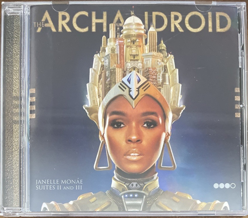 Janelle Monae - The Archandroid CD 2010 Bad Boy New Case 