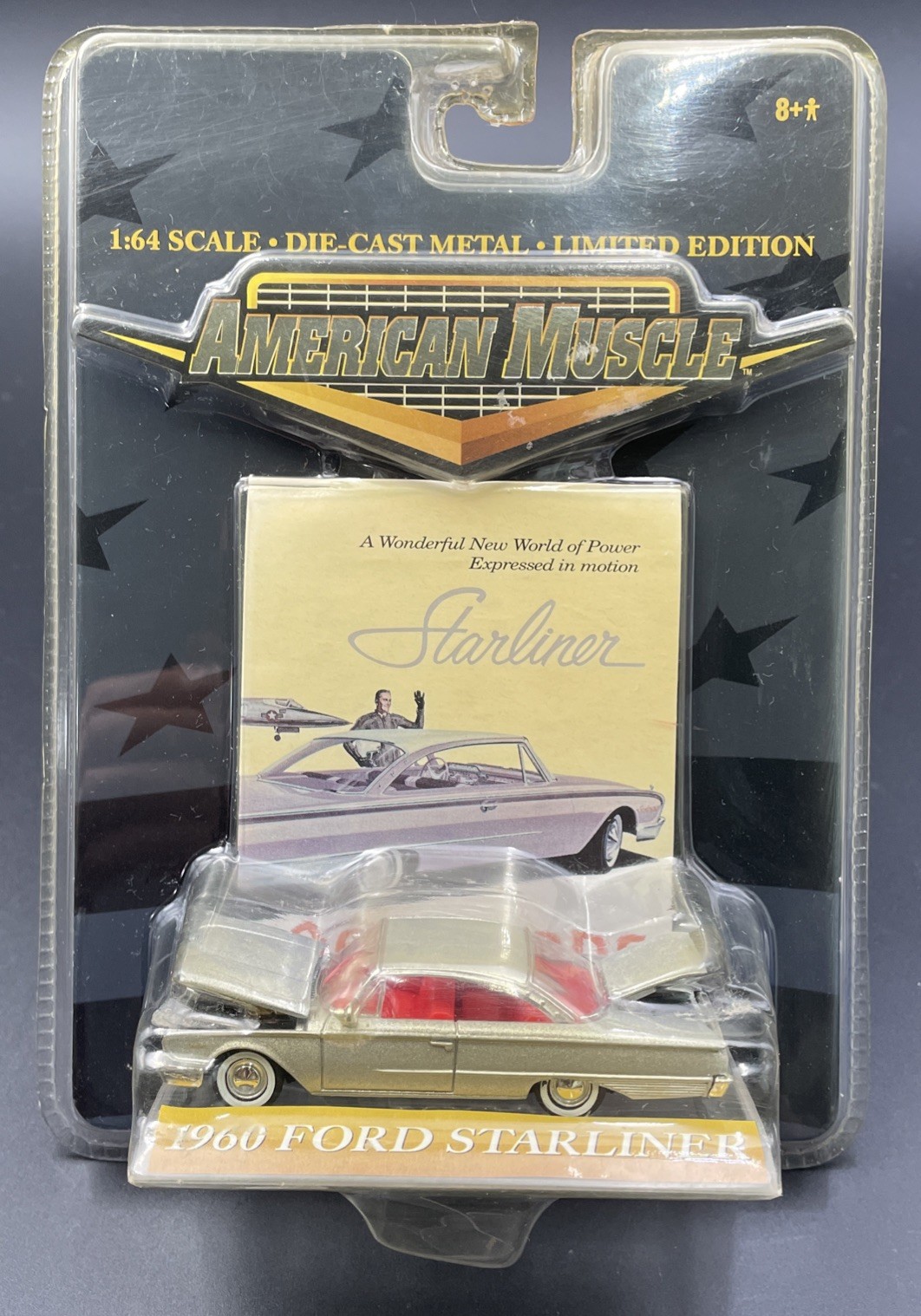 Ertl American Muscle 1:64 1960 Ford Starliner Ltd Ed Diecast NIP