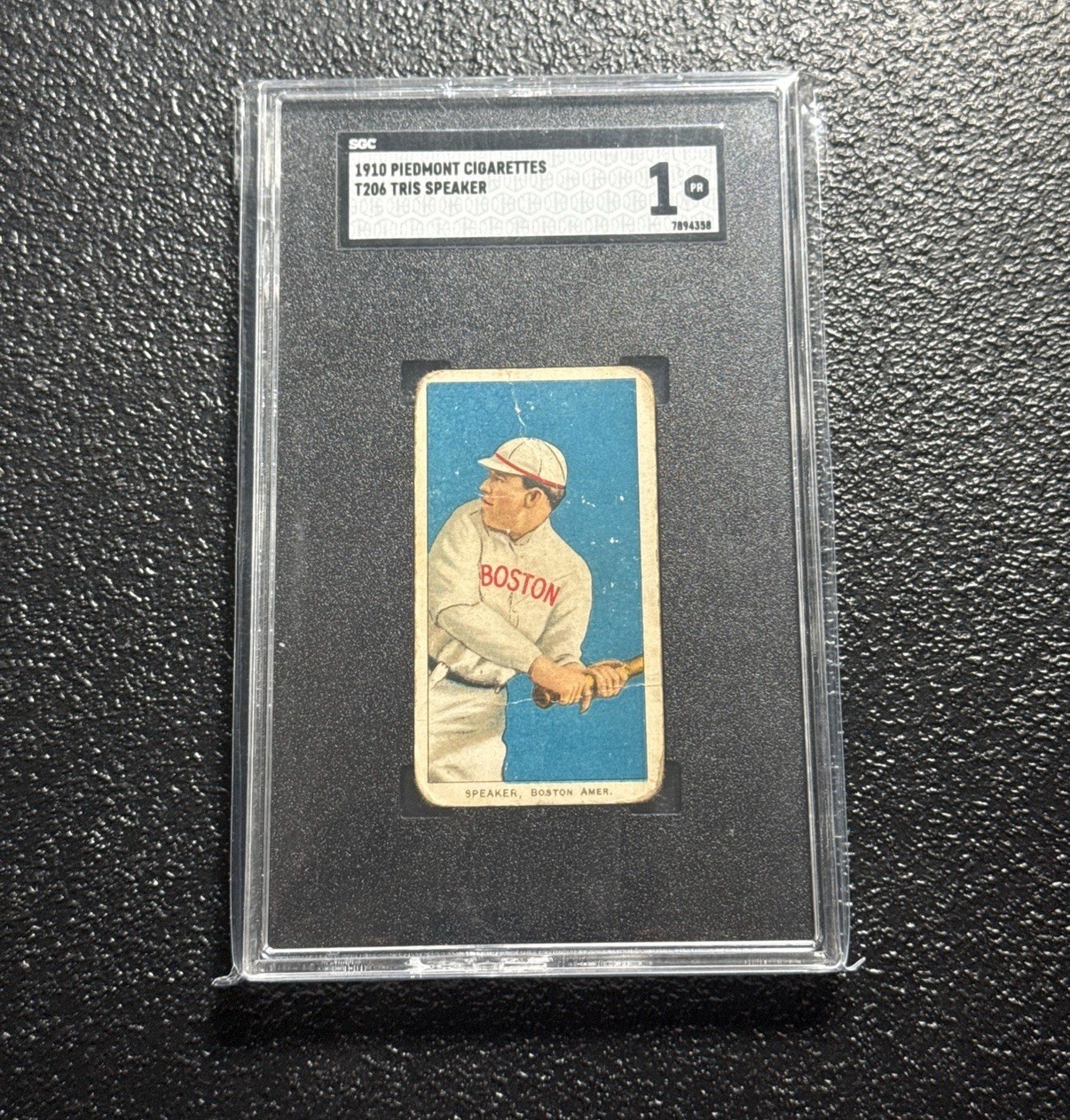 1909-11 T206 - Tris Speaker Red Sox Amazing Eye Appeal 1909-11 T206 - Tris Speaker Red Sox Amazing Eye Appeal