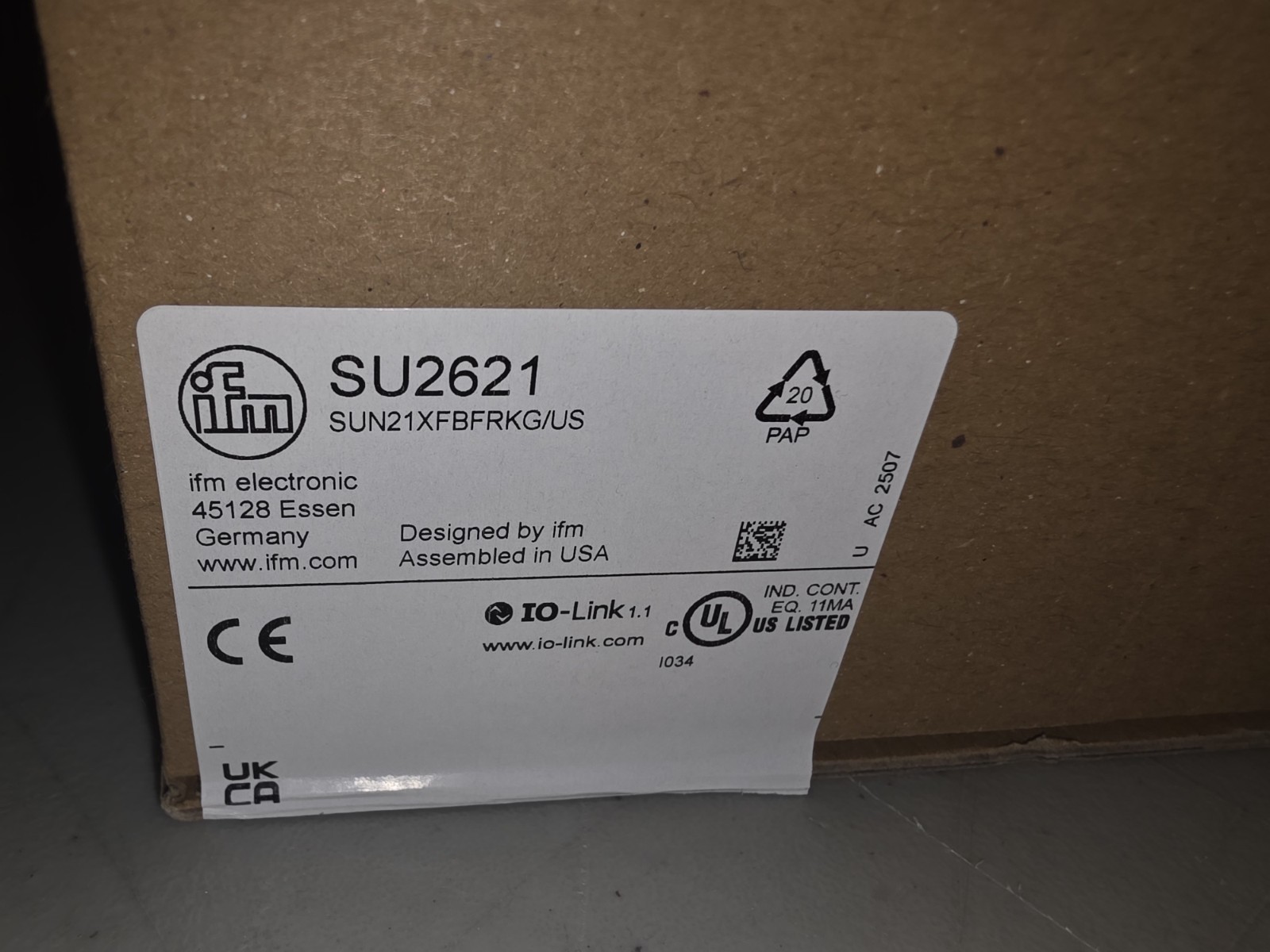 Ultrasonic flow meter SU2621 SUN21XFBFRKG/US Ultrasonic flow meter SU2621 SUN21XFBFRKG/US