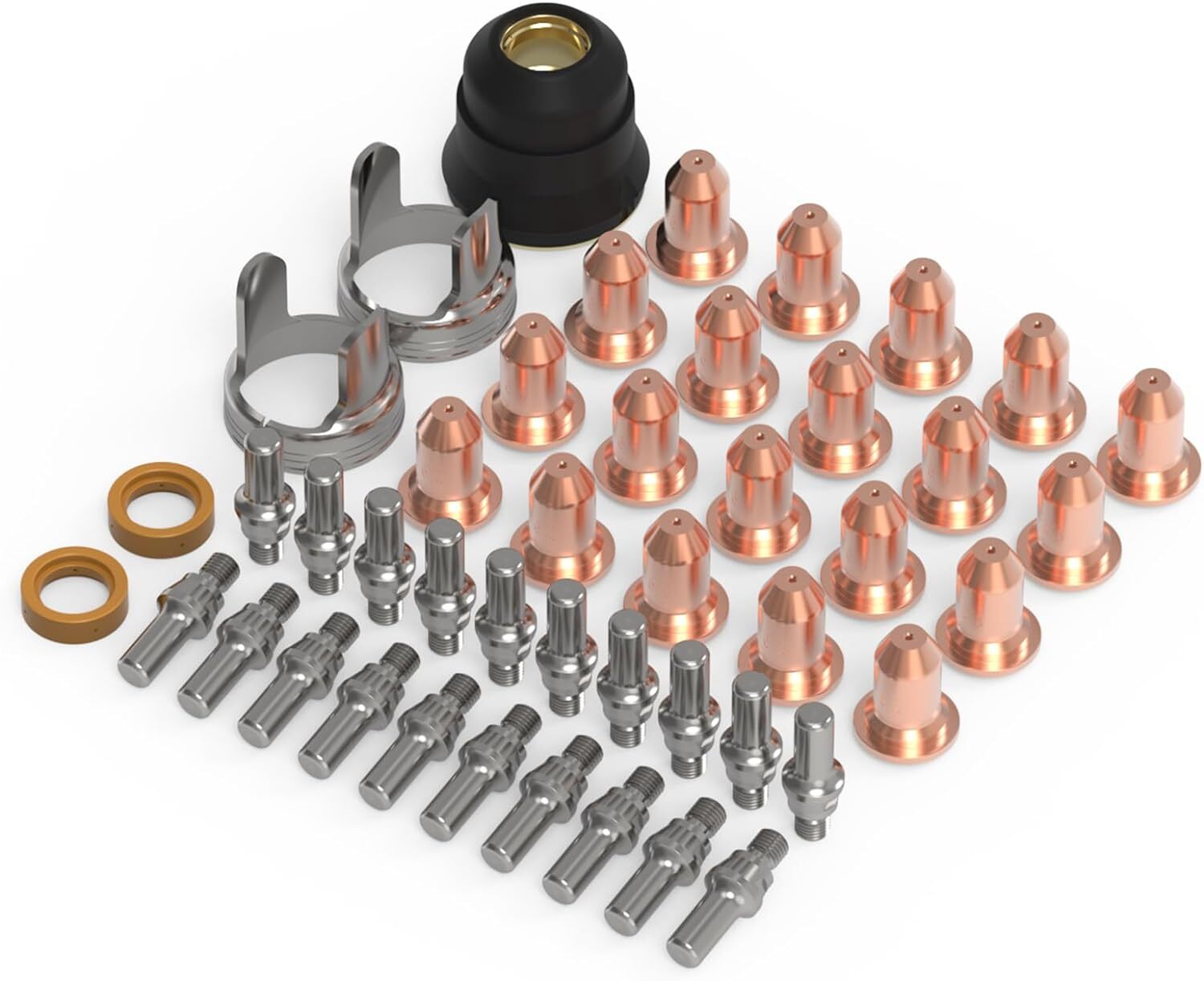 45pcs Plasma Cutting Torch Consumables for IPT40 Plasma Cutting Torch 45pcs Plasma Cutting Torch Consumables for IPT40 Plasma Cutting Torch