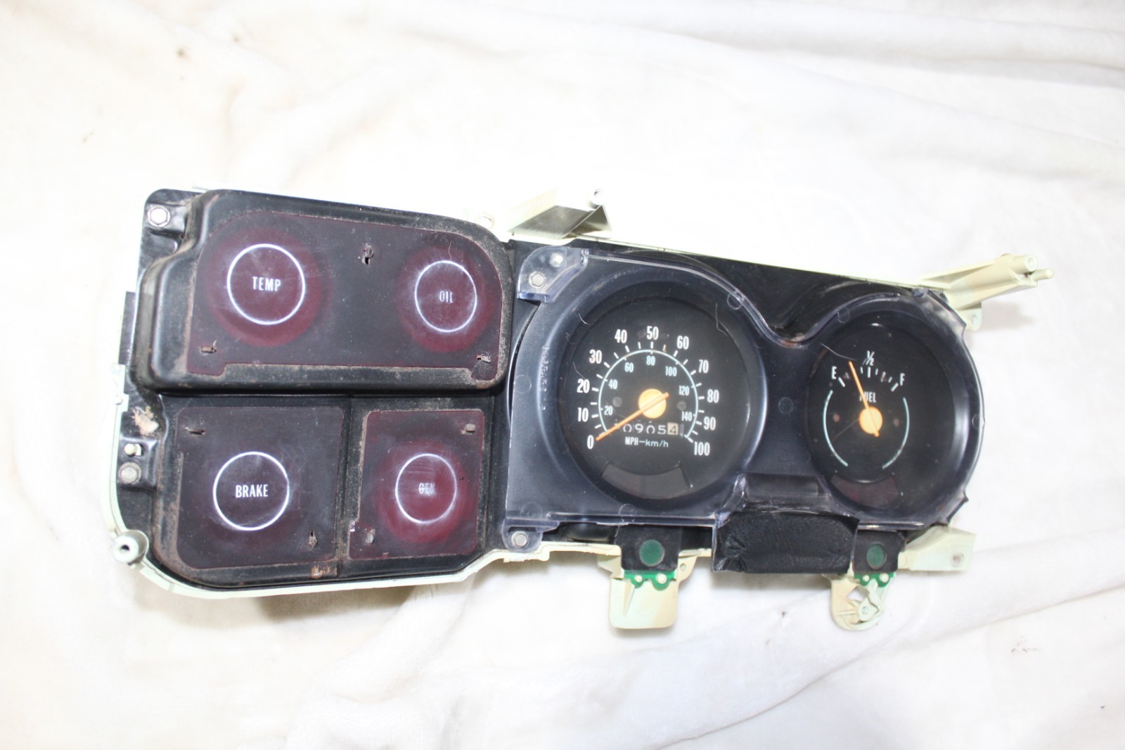 73-80 Chevy SILVERADO Gmc SIERRA DASH Instrument CLUSTER Gauges K5 Blazer M/T