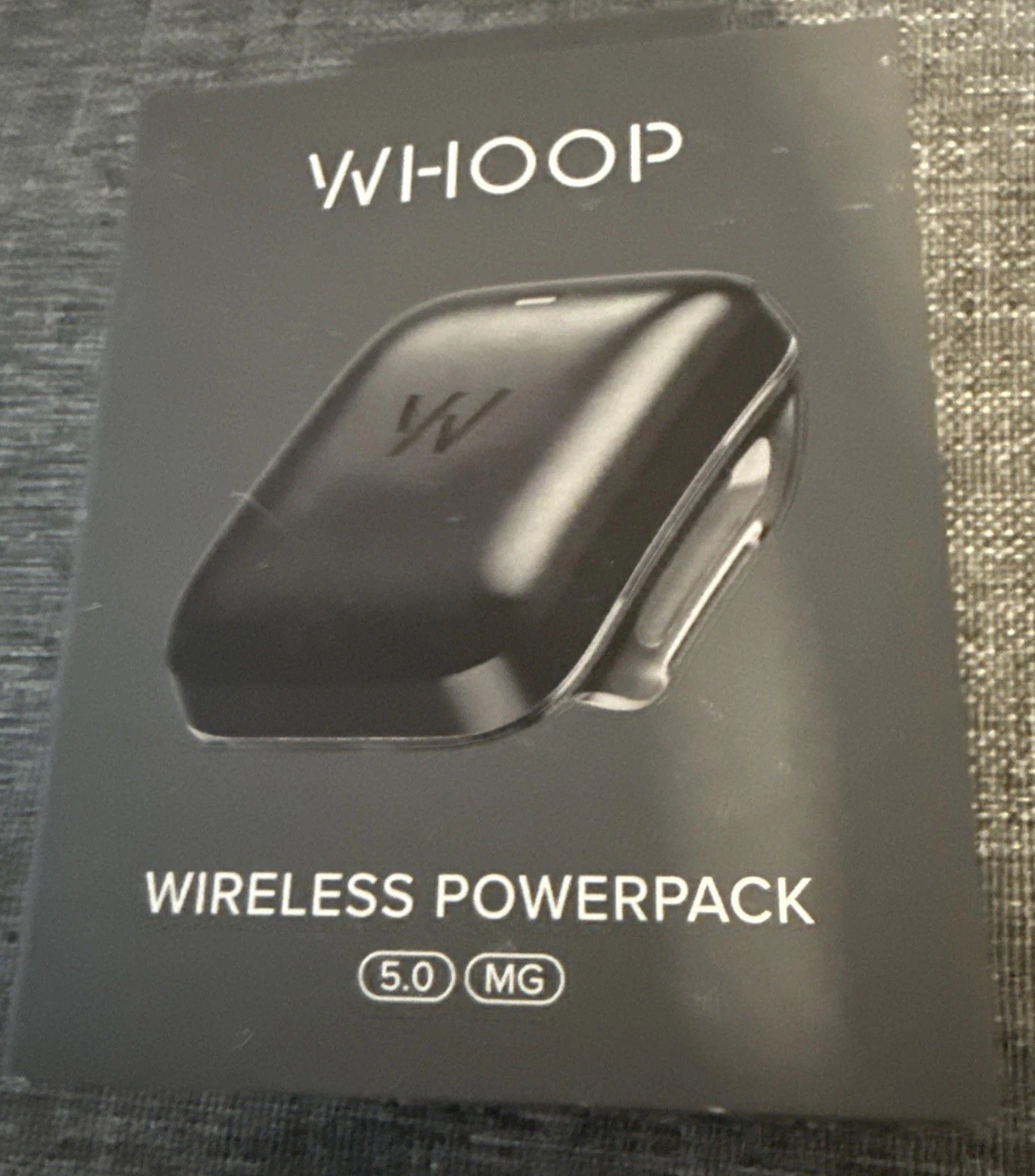 Whoop Wireless PowerPack Portable Charger Compatible with 5.0/MG NEW SEALED